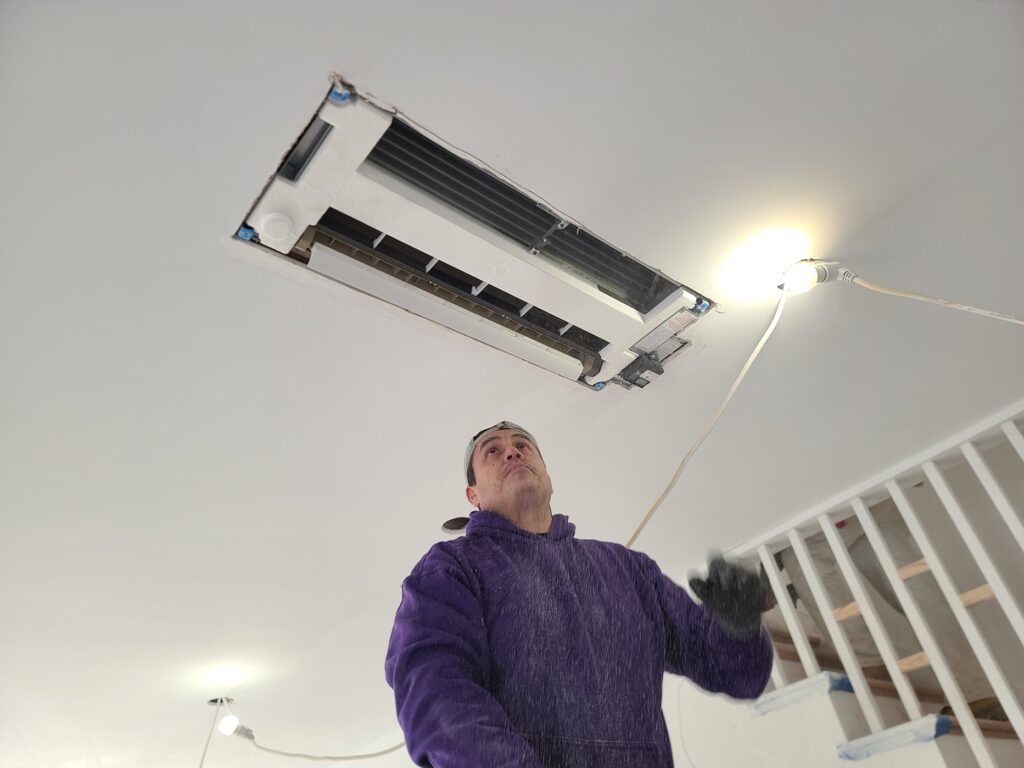 Ceiling Cassette HVAC Installation in Nashua, NH